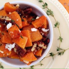 Butternut Squash with Brown Sugar Roasted Pecans-image
