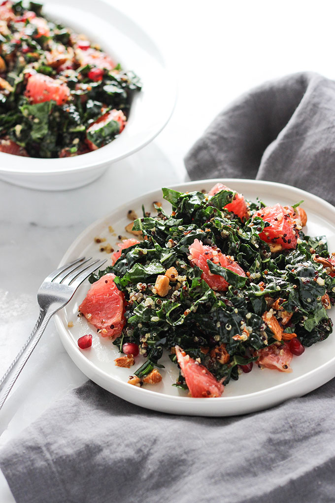 Grapefruit-Kale-Salad