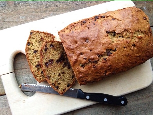 Chocolate Chip Banana Bread Beauty