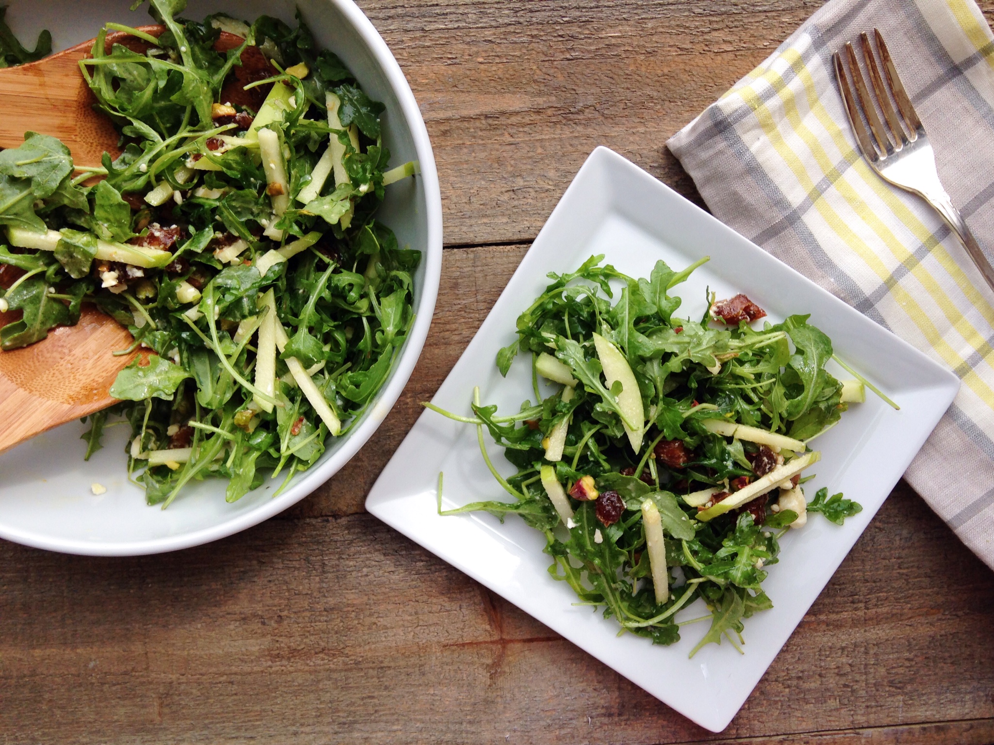 Arugula salad beauty