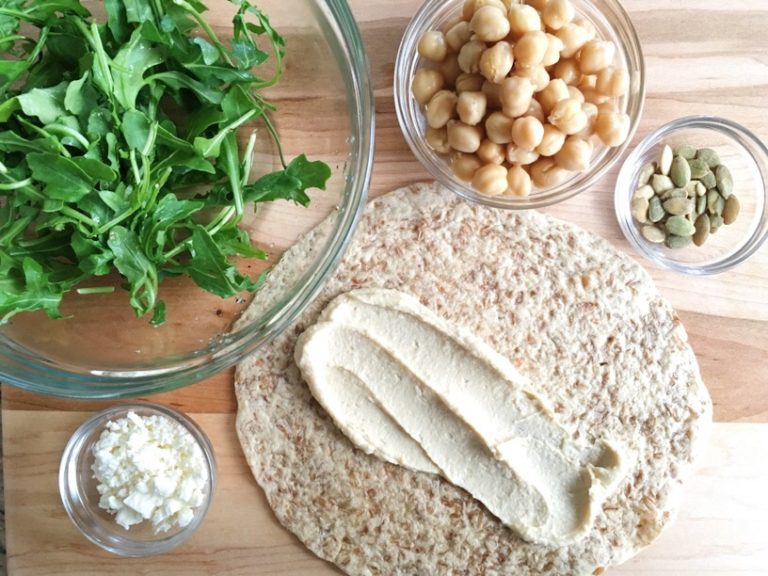 Chickpea Hummus Wrap Sara Haas, RDN, LDN