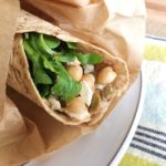 Chickpea Hummus Wrap