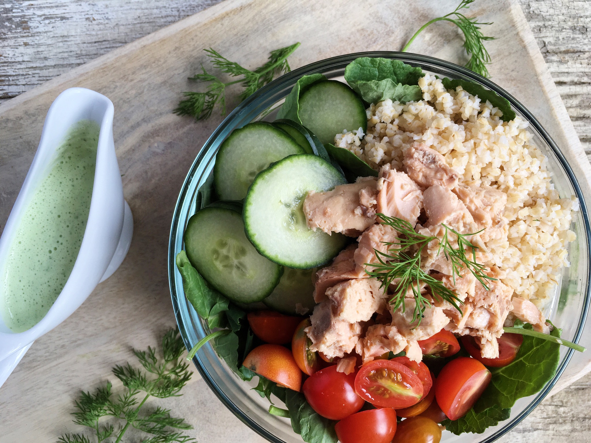 Salmon Bowl Beauty