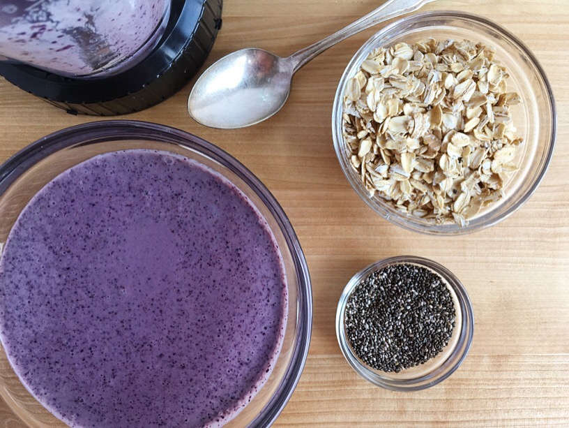 Blueberry-Walnut Overnight Oats