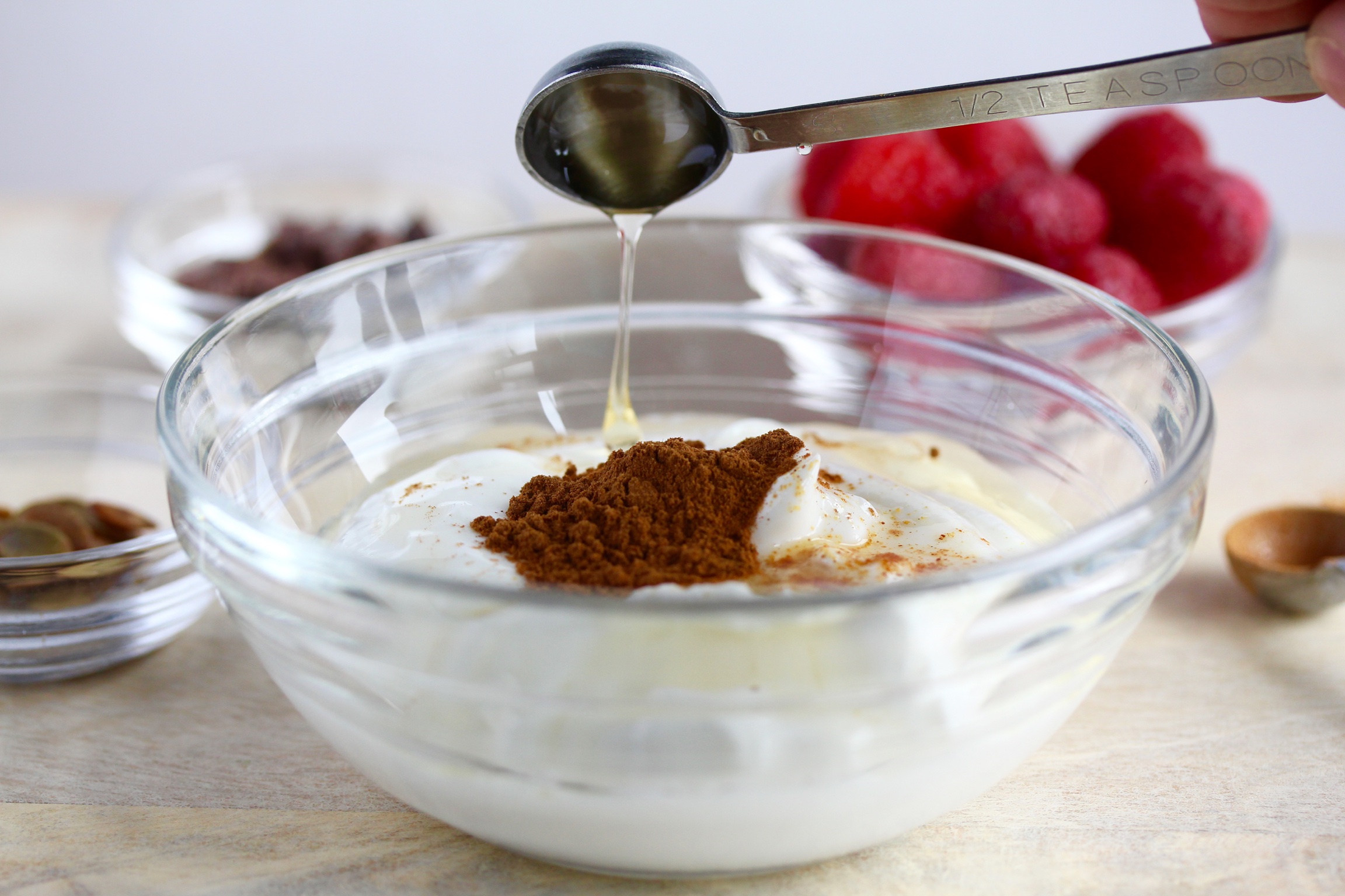 Mexican Spiced Chocolate Yogurt Bowl