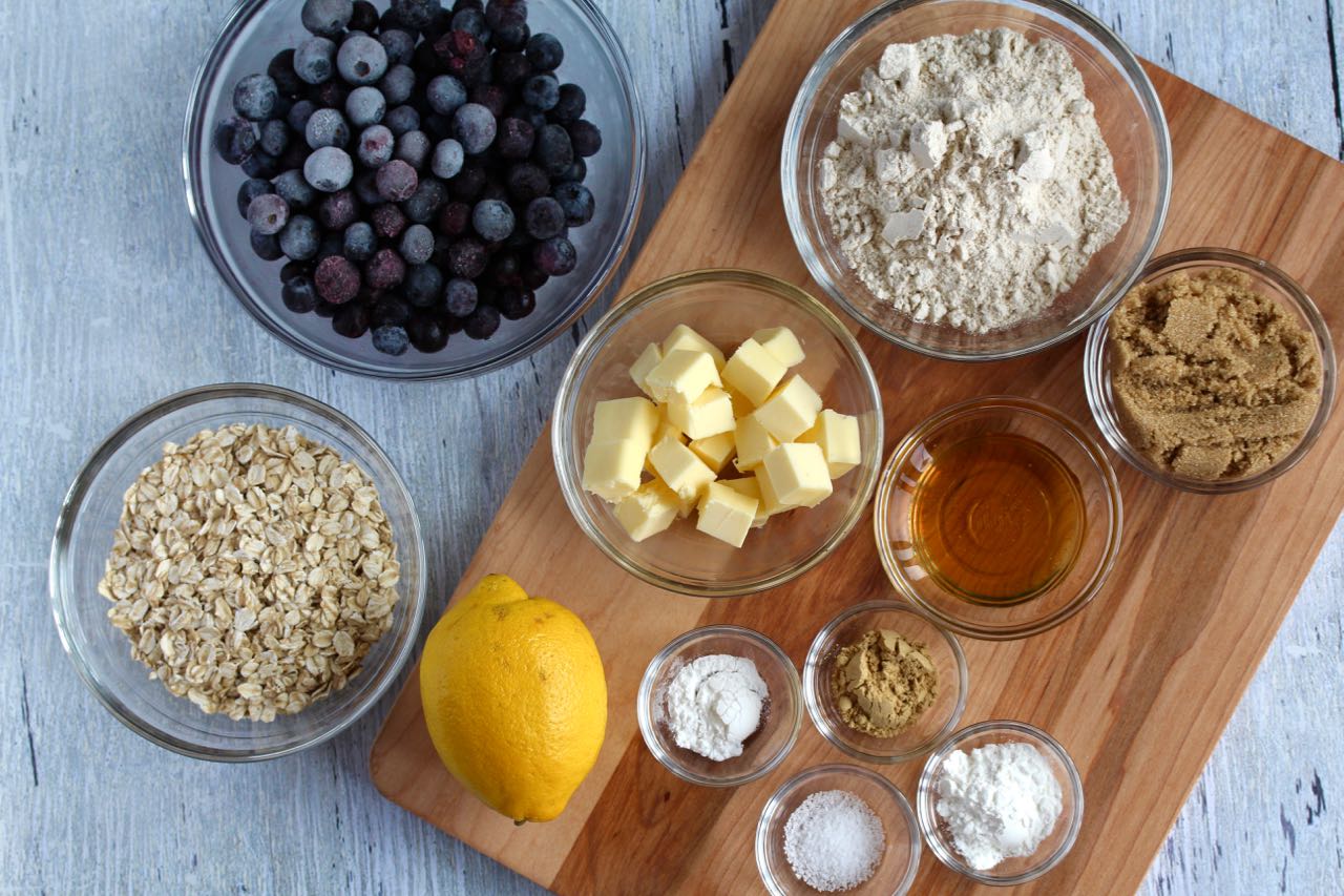 Blueberry Crumble Bar