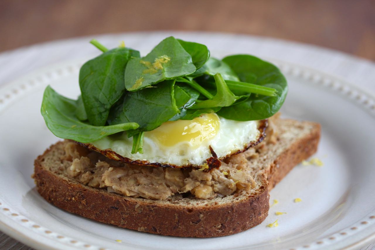 Baharat Bean Toast