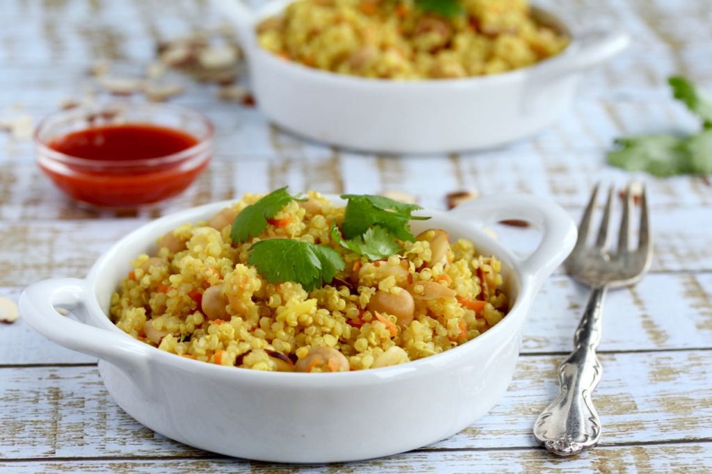 Turmeric Quinoa Bowl