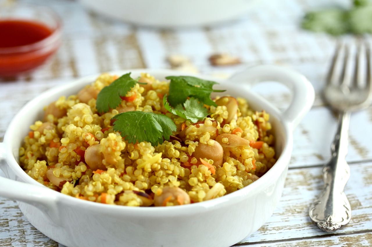 Turmeric Quinoa Bowl