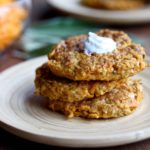 Butternut Squash Rosti make the perfect side dish to any meal! Recipe from @cookinRD - www.sarahaasrdn.com