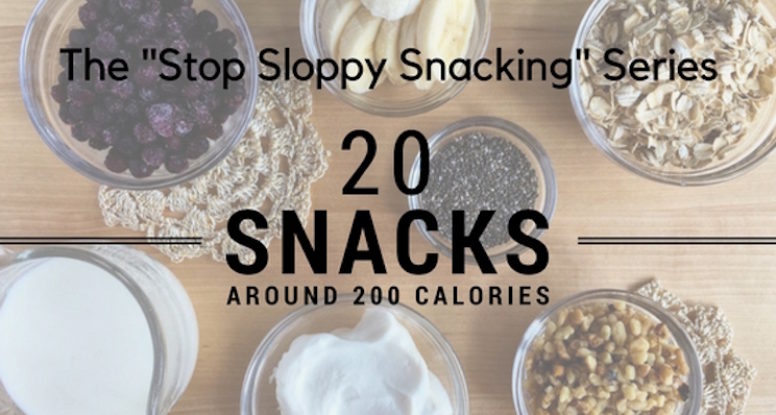 The Stop Sloppy Snacking Series continues with 5 more fun snack ideas! @cookinRD | sarahaasrdn.com