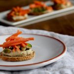 Craving a snack that’s heart healthy and just happens to be vegetarian and vegan? Then these Hummus and Jalapeño are for you! @cookinRD | sarahaasrdn.com