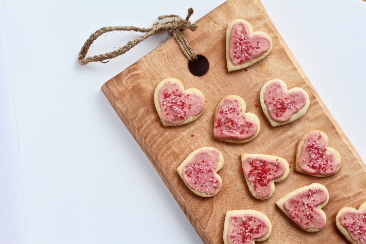 Healthier Sugar Cookie Cutouts - A fun and lightened up recipe perfect to make with kids! @cookinrd - www.sarahaasrdn.com