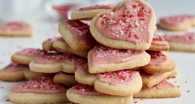 Healthier Sugar Cookie Cutouts - A fun and lightened up recipe perfect to make with kids! @cookinrd - www.sarahaasrdn.com