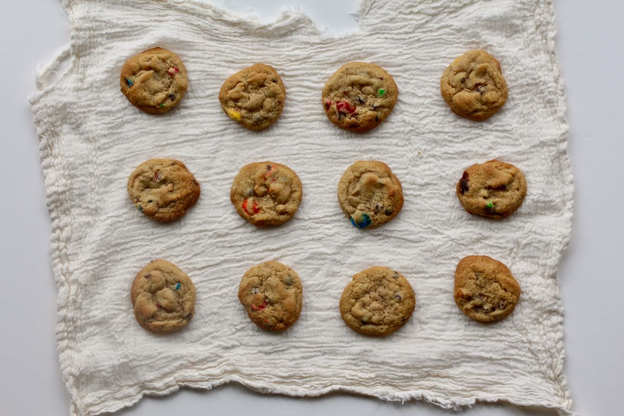 Rainbow Chocolate Chip Cookies