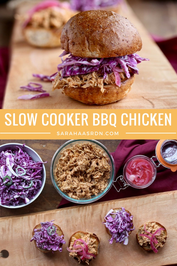 Slow Cooker BBQ Chicken Pinterest