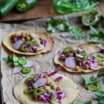 Think chickpeas make for good tacos? Me too! These Cumin Chickpea Tacos are satisfying and delicious! @cookinRD | sarahaasrdn.com