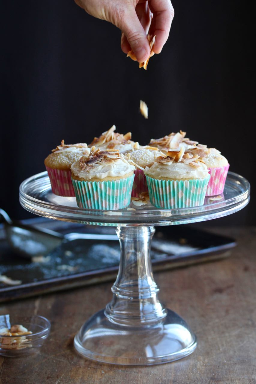 Toasted Coconut Cupcakes