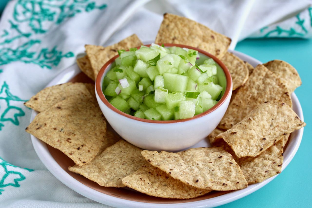 Jalapeño Honeydew Salsa