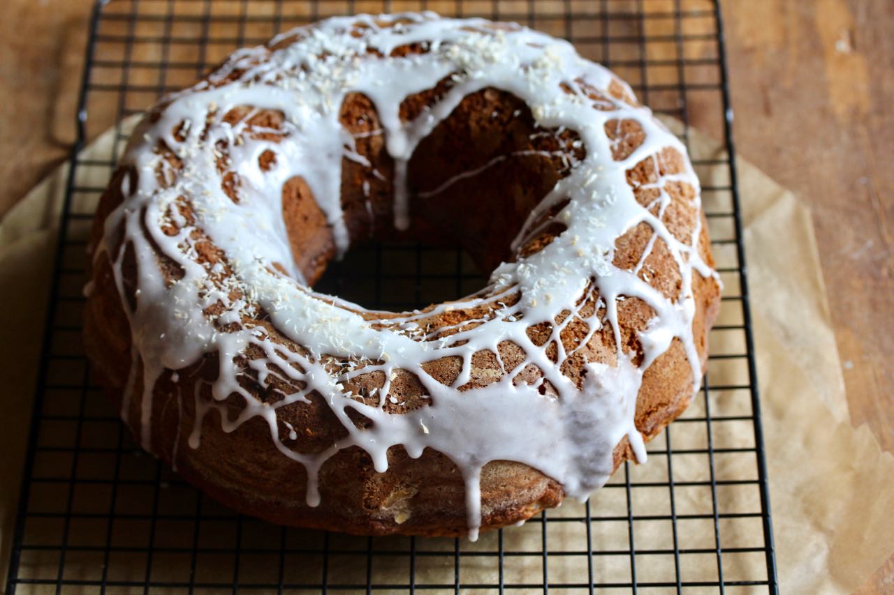 Banana Coconut Bundt Cake