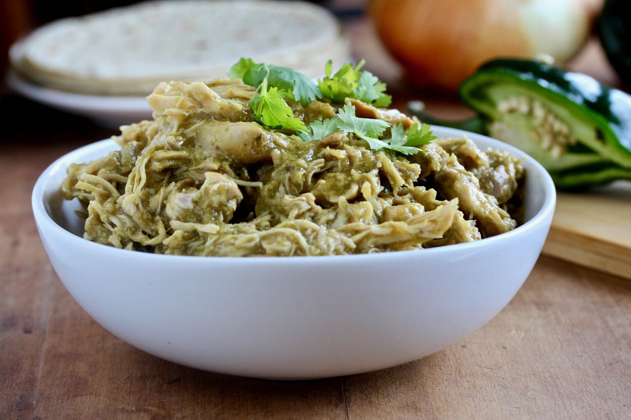 Slow Cooker Poblano Chicken