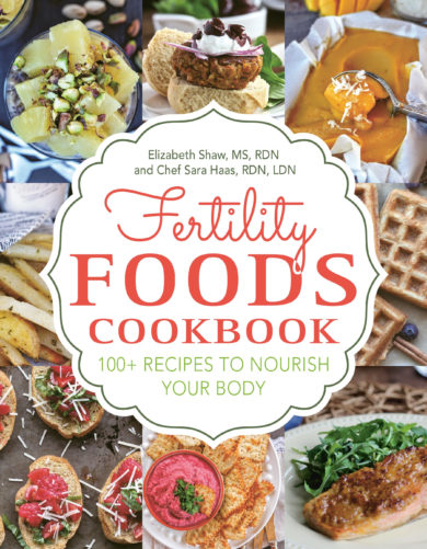 Fertility Foods Cookbook Cover