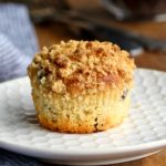 Craving an excellent blueberry muffin? Well, then you’ll love these delightful muffins made with big blueberry flavor! @cookinRD | sarahaasrdn.co