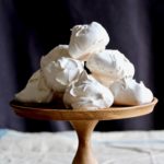 Intimidated by egg whites and whisking them? Don't be! I'll show you how easy it is to whisk them to perfection to create these lovely Meringue Cookies! @cookinRD | sarahaasrdn.com