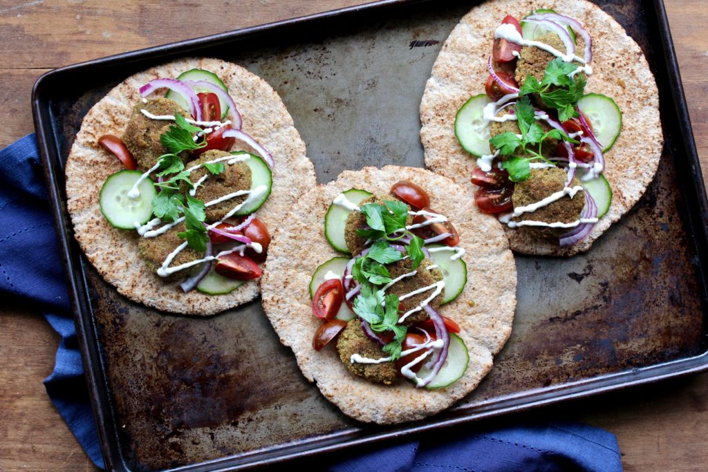 If you haven’t made falafel yet, now’s the time. You’ll love the addition of sweet pistachios in these Pistachio Chickpea Falafel. @cookinRD | sarahaasrdn.com