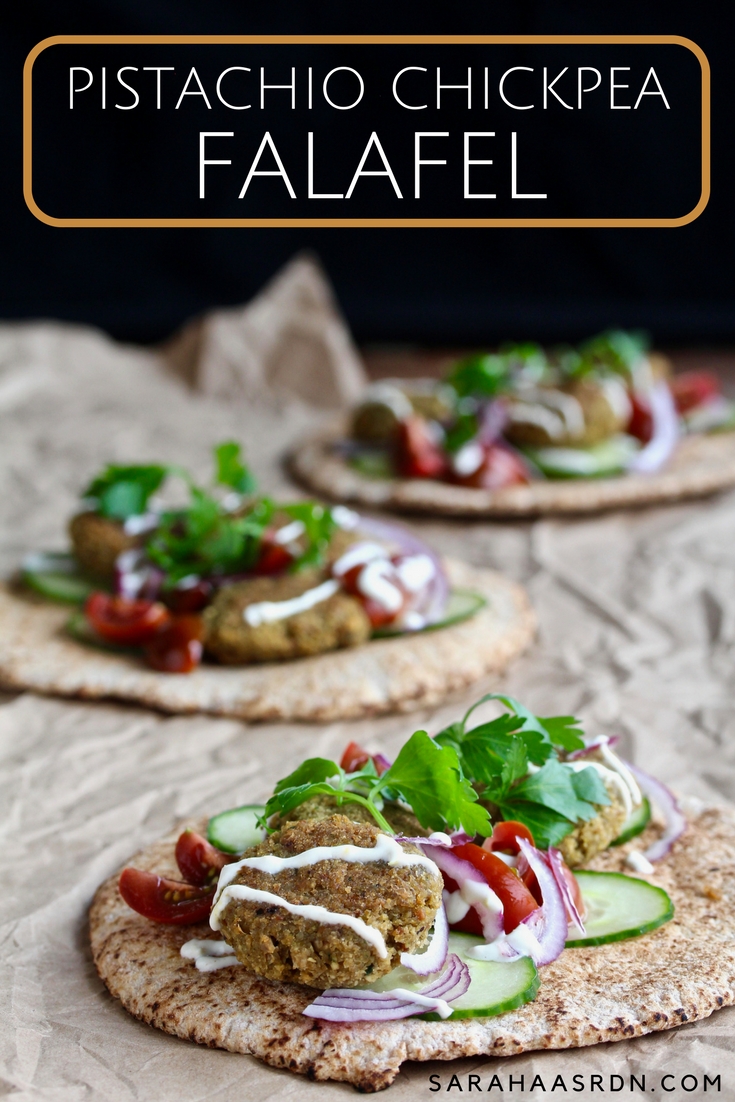 Pistachio Chickpea Falafel Pin