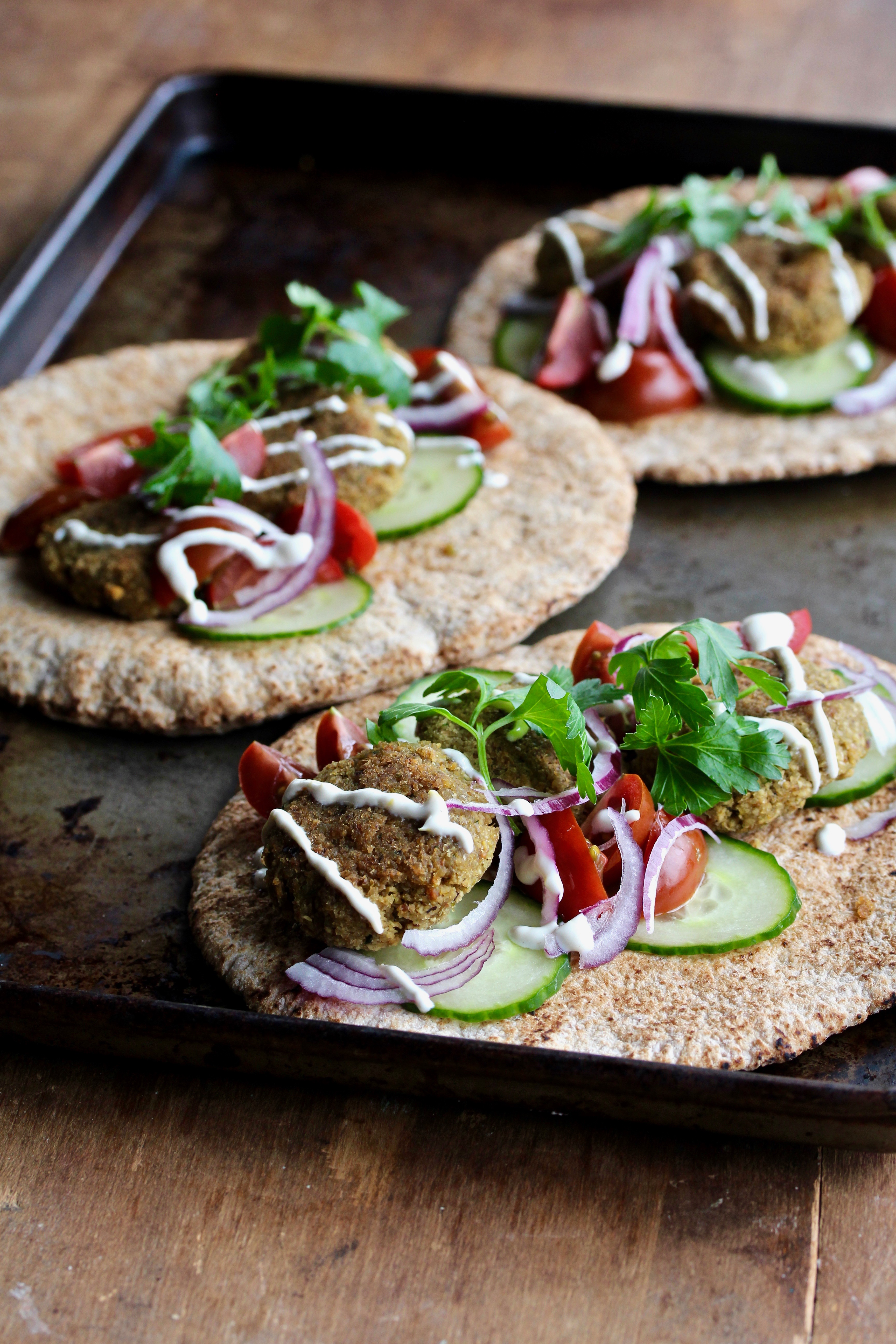 Pistachio Chickpea Falafel