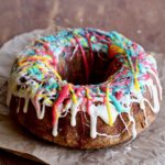 There's carrot cake and then there's CARROT BUNDT CAKE. Pretty sure you're going to love this delicious bundt version of a classic! @cookinRD | sarahaasrdn.com