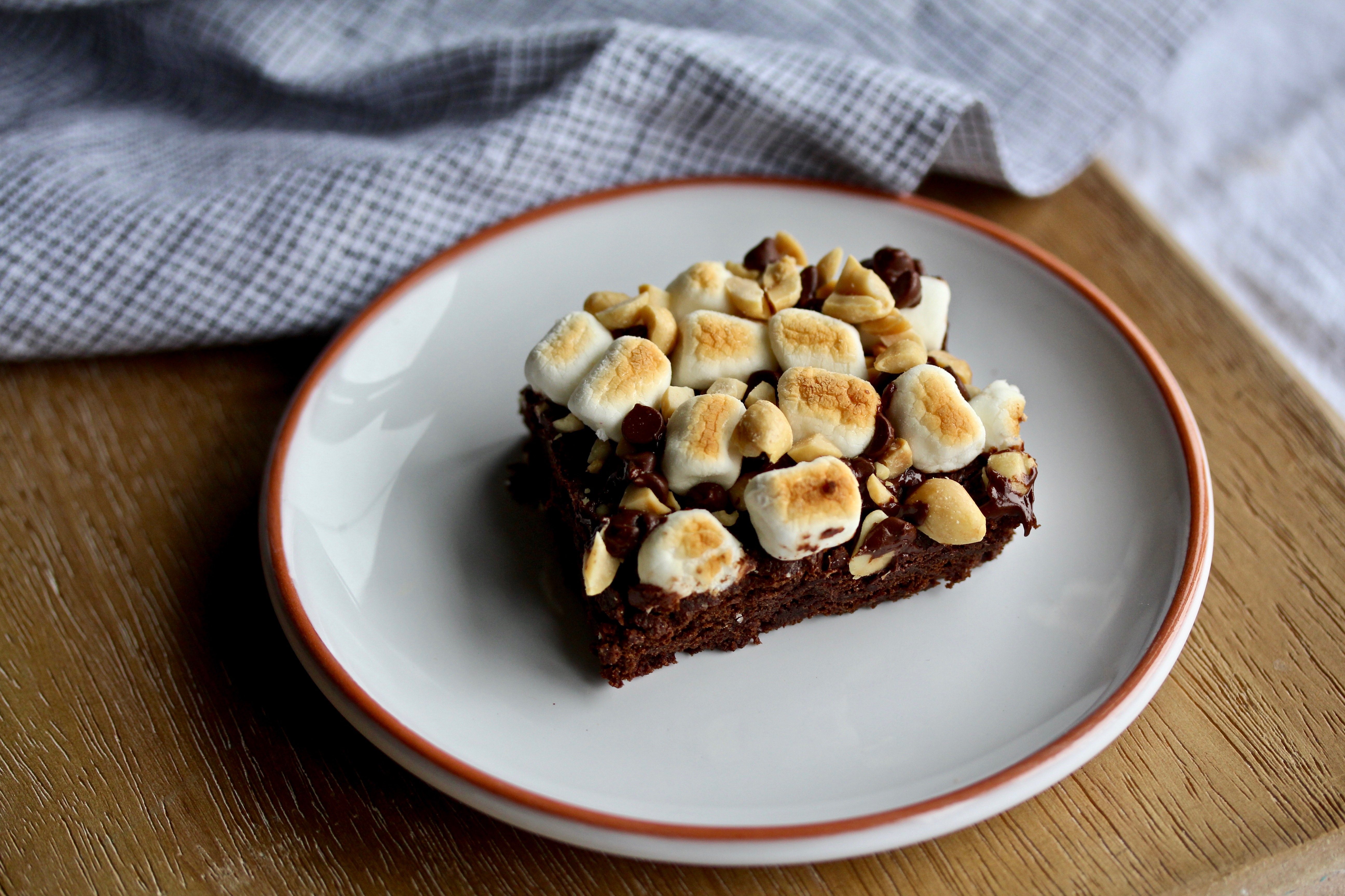 rocky road brownies