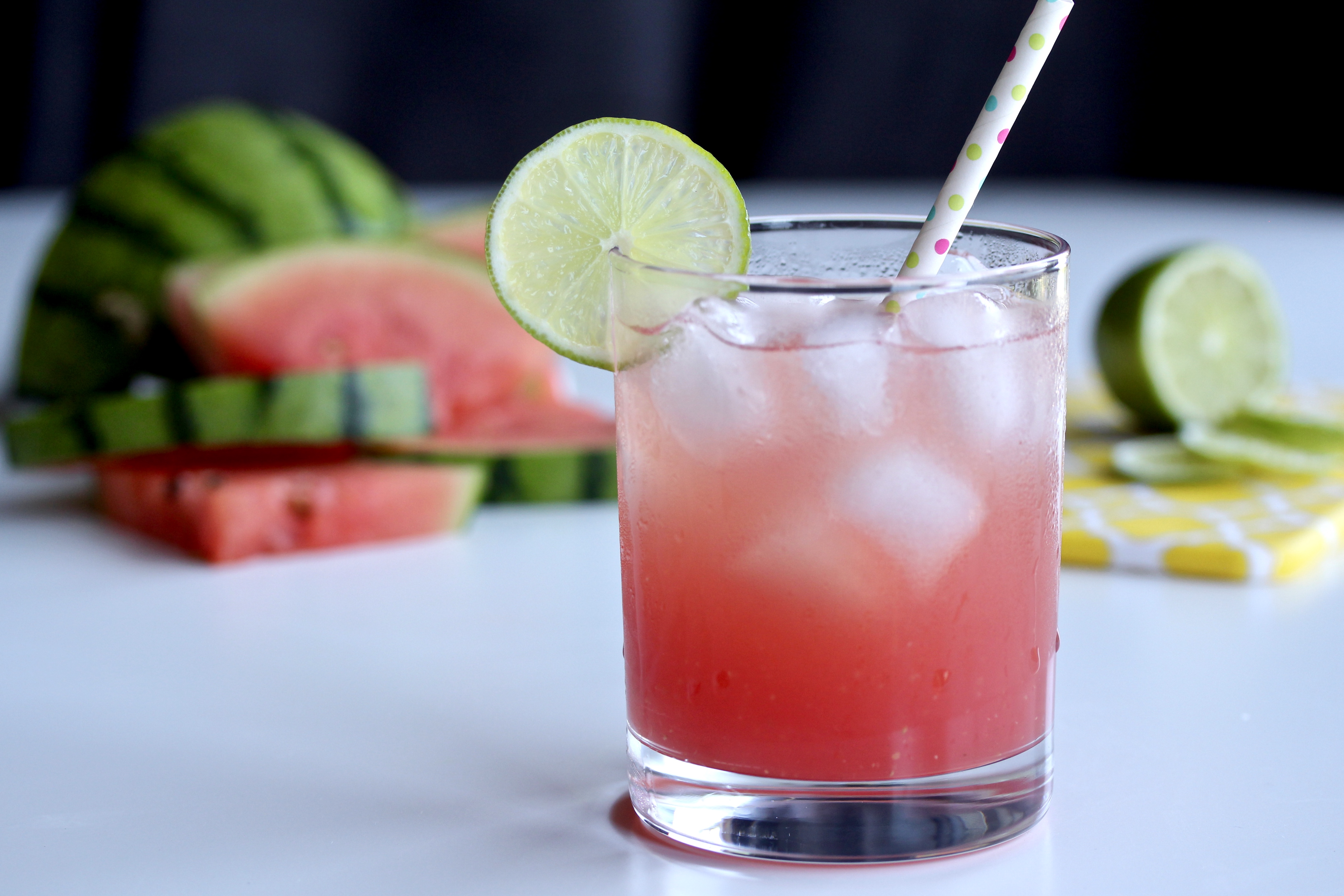 Watermelon Lime Agua Fresca