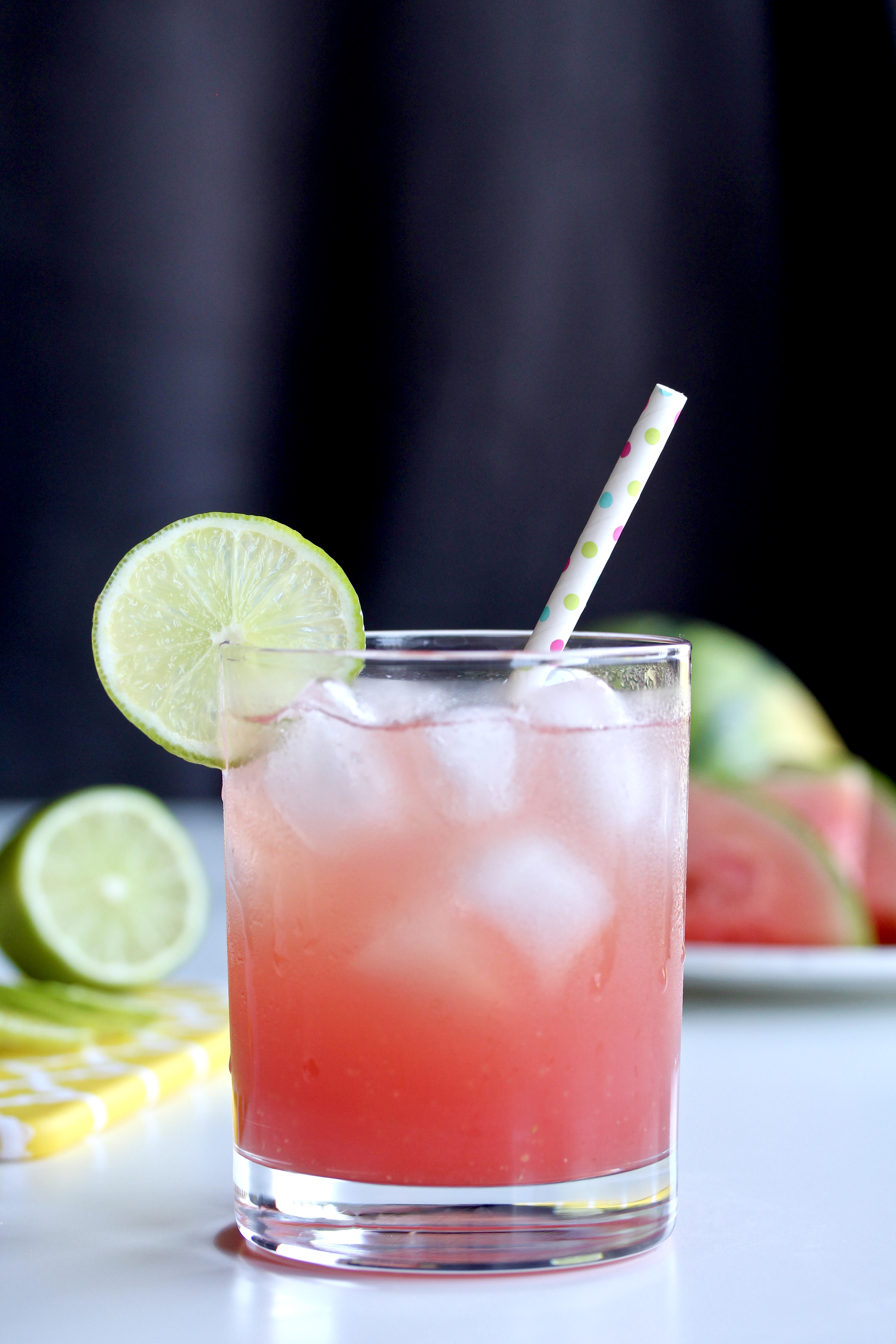 Watermelon Lime Agua Fresca