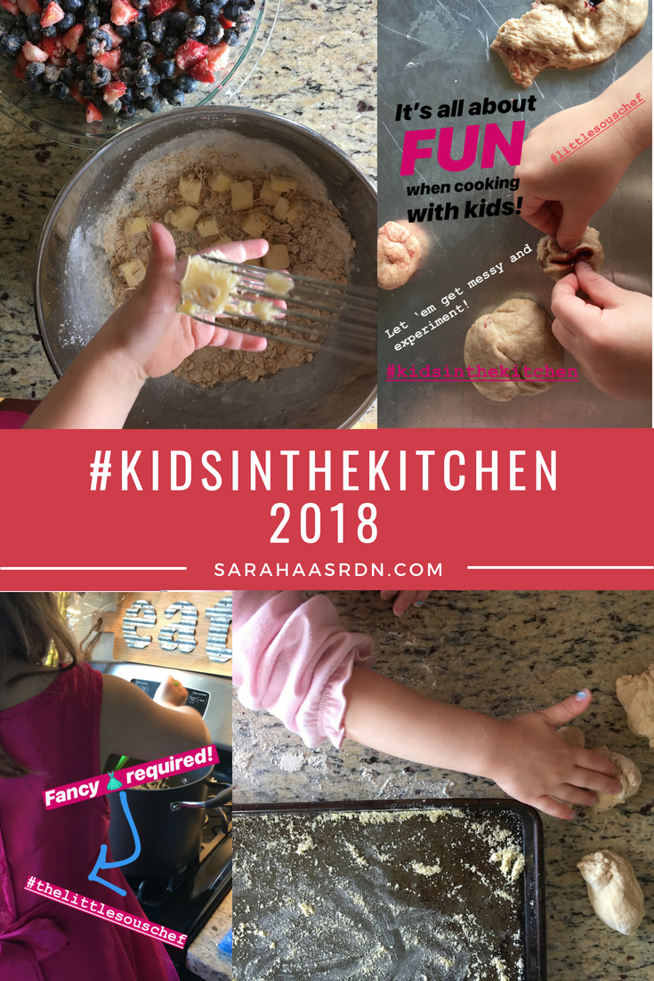 Kids in the kitchen! Getting kids cooking!