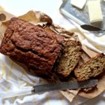 Banana bread gets a nourishing boost with oats and flax seed! This Chocolate Oat Banana Bread makes for an awesome snack or breakfast! @cookinRD | sarahaasrdn.com