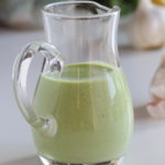 The bottled stuff is good, but homemade is so much! Learn how easy it is to make your own healthyish Green Goddess Dressing!