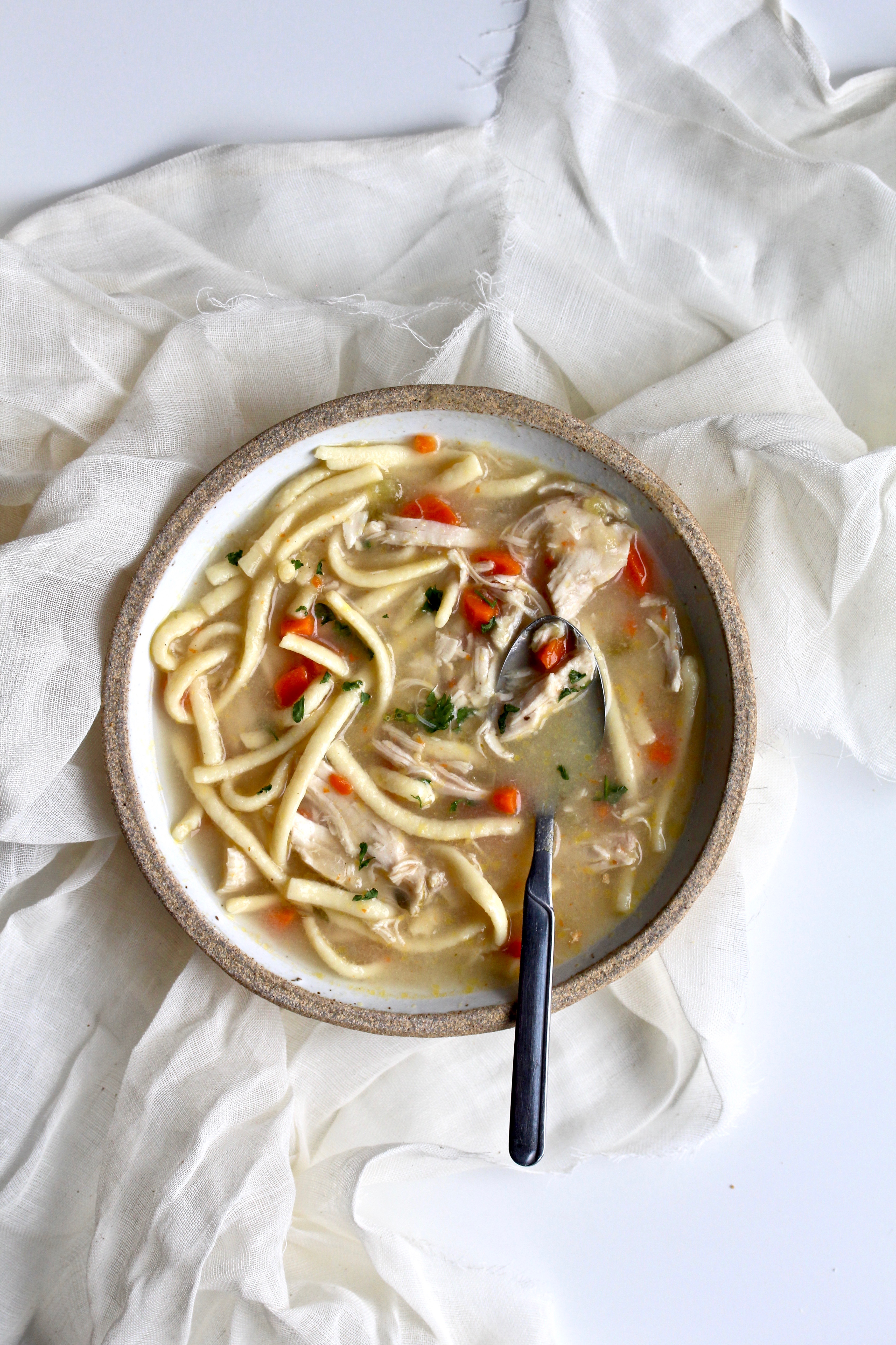 Homemade Chicken Noodle Soup