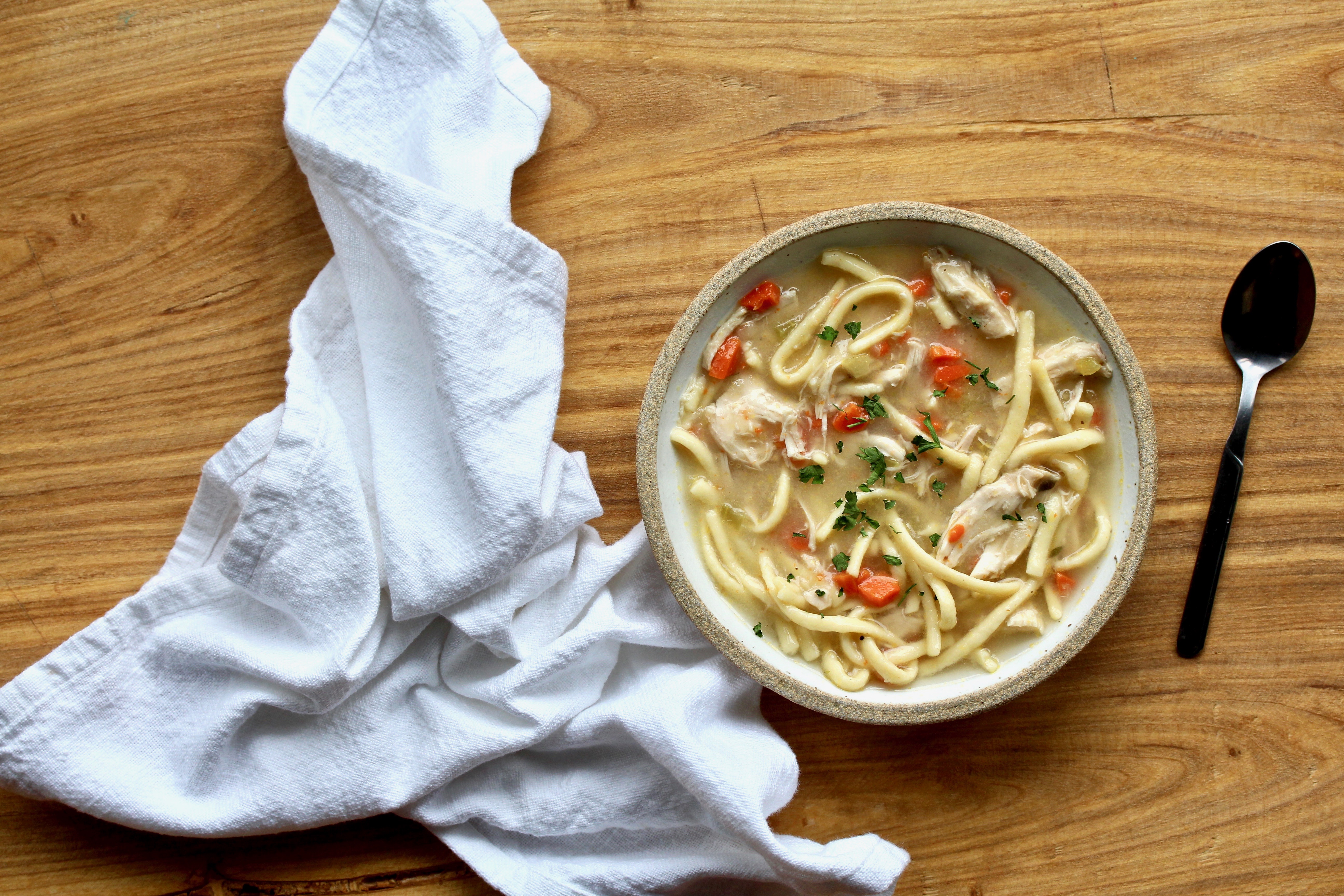 Homemade Chicken Noodle Soup