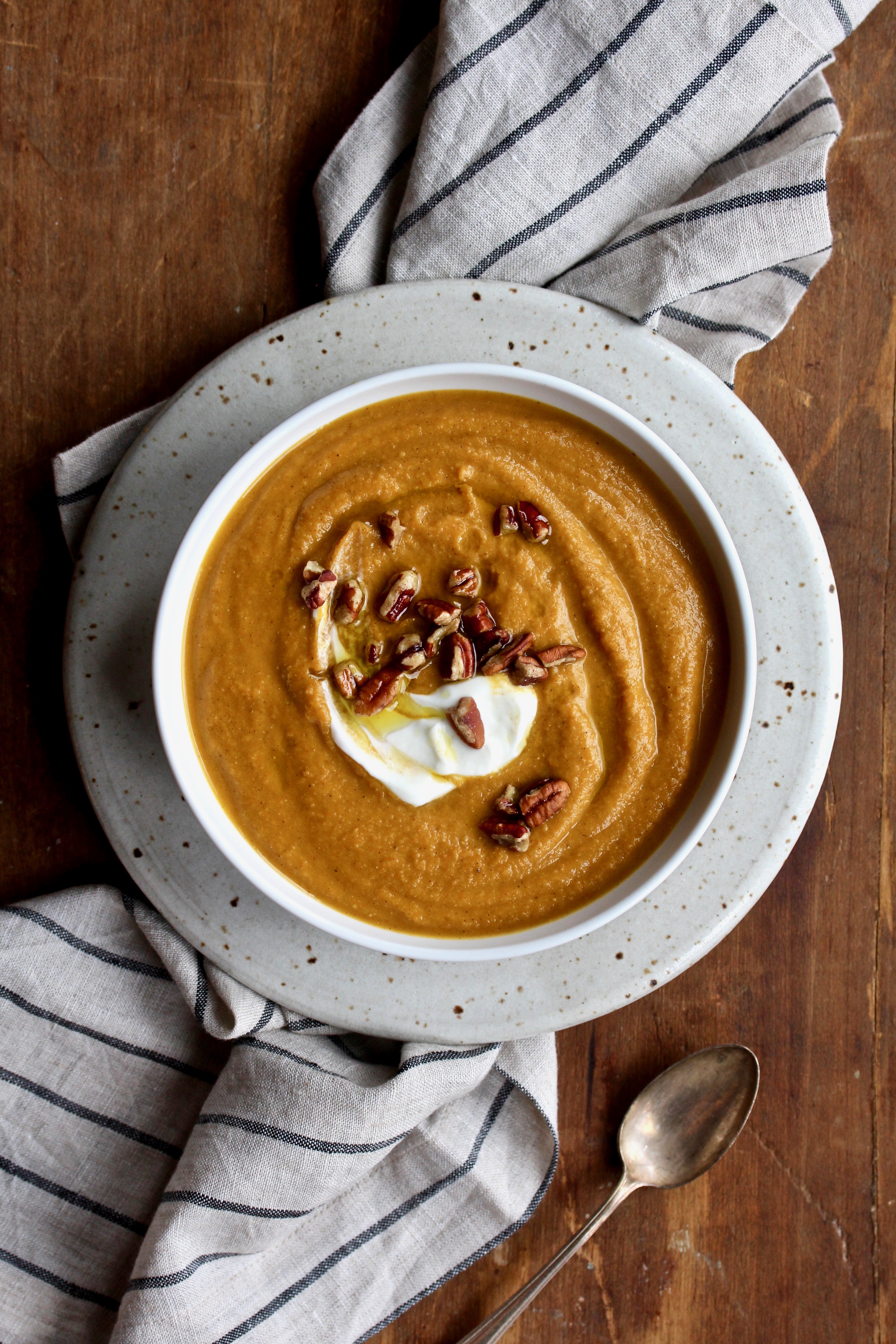 Pumpkin Spice Lentil Soup