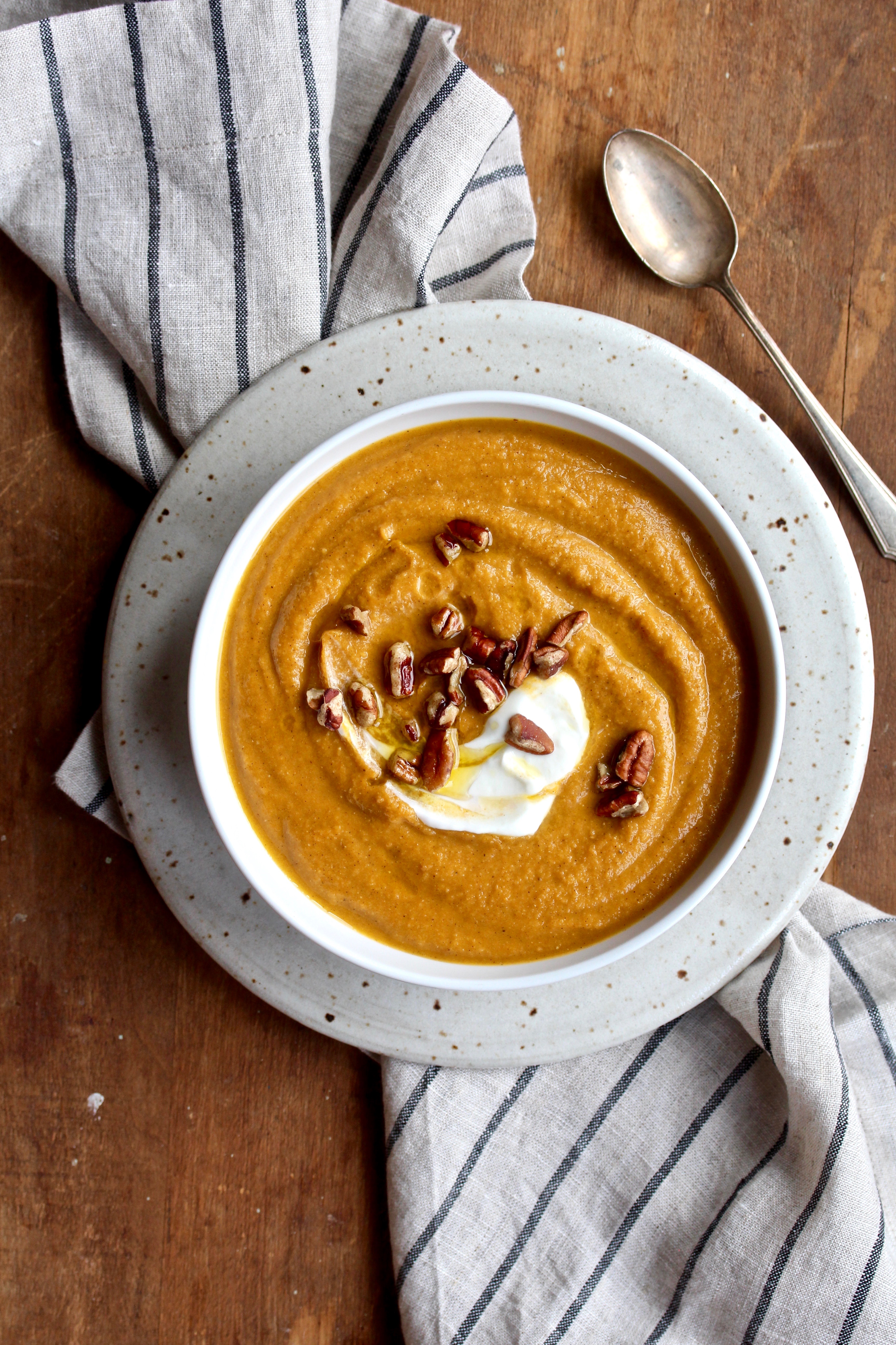 Pumpkin Spice Lentil Soup