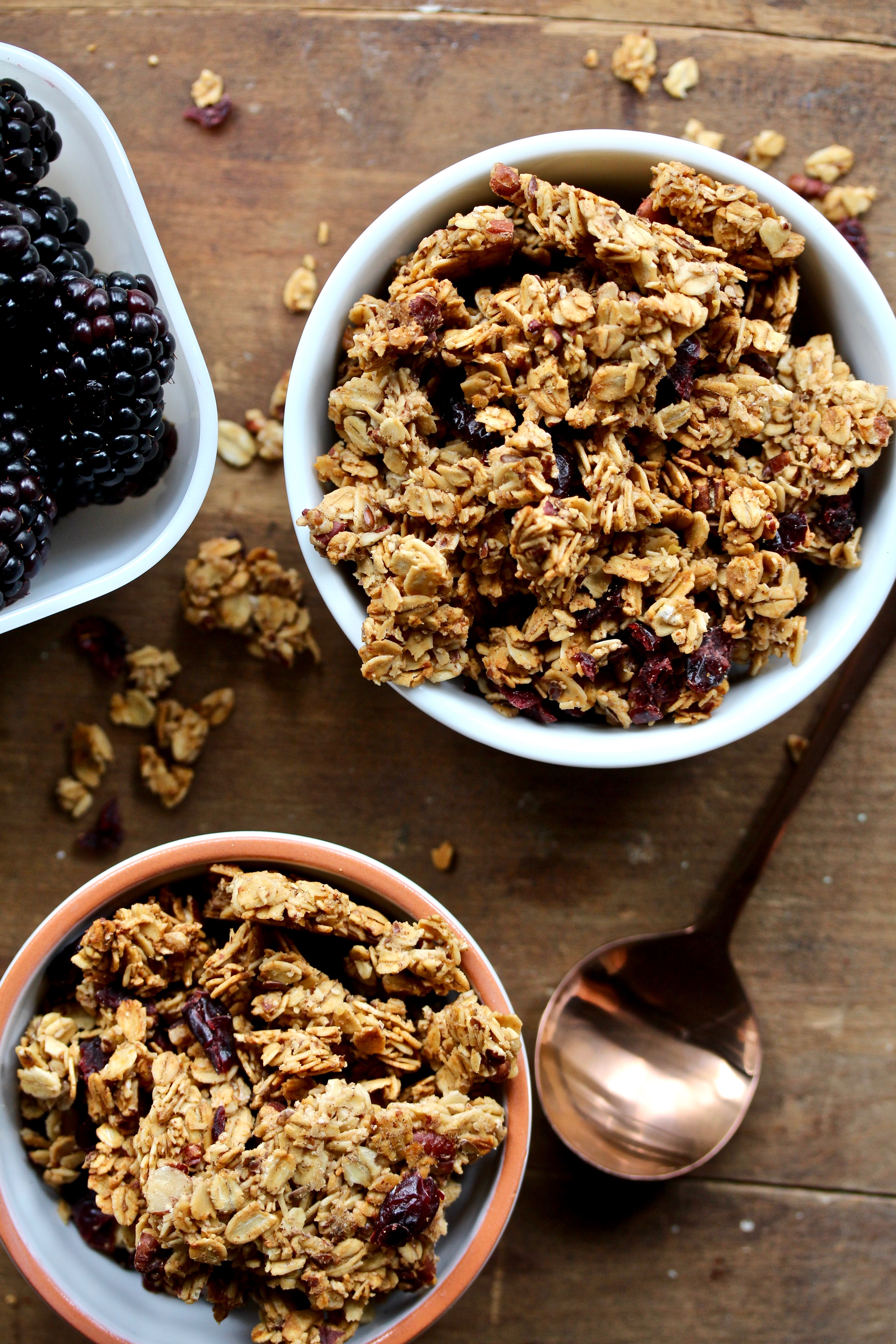 cranberry pecan granola