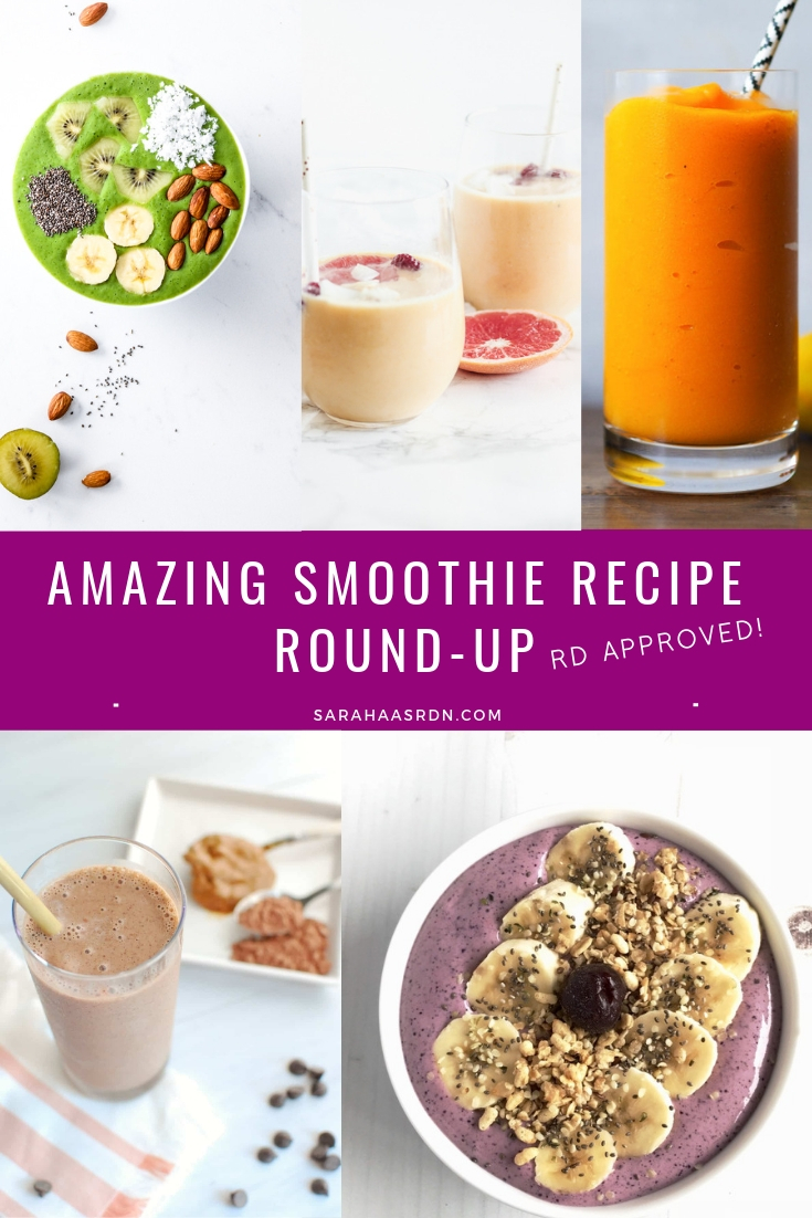 RD Approved Smoothie Recipes