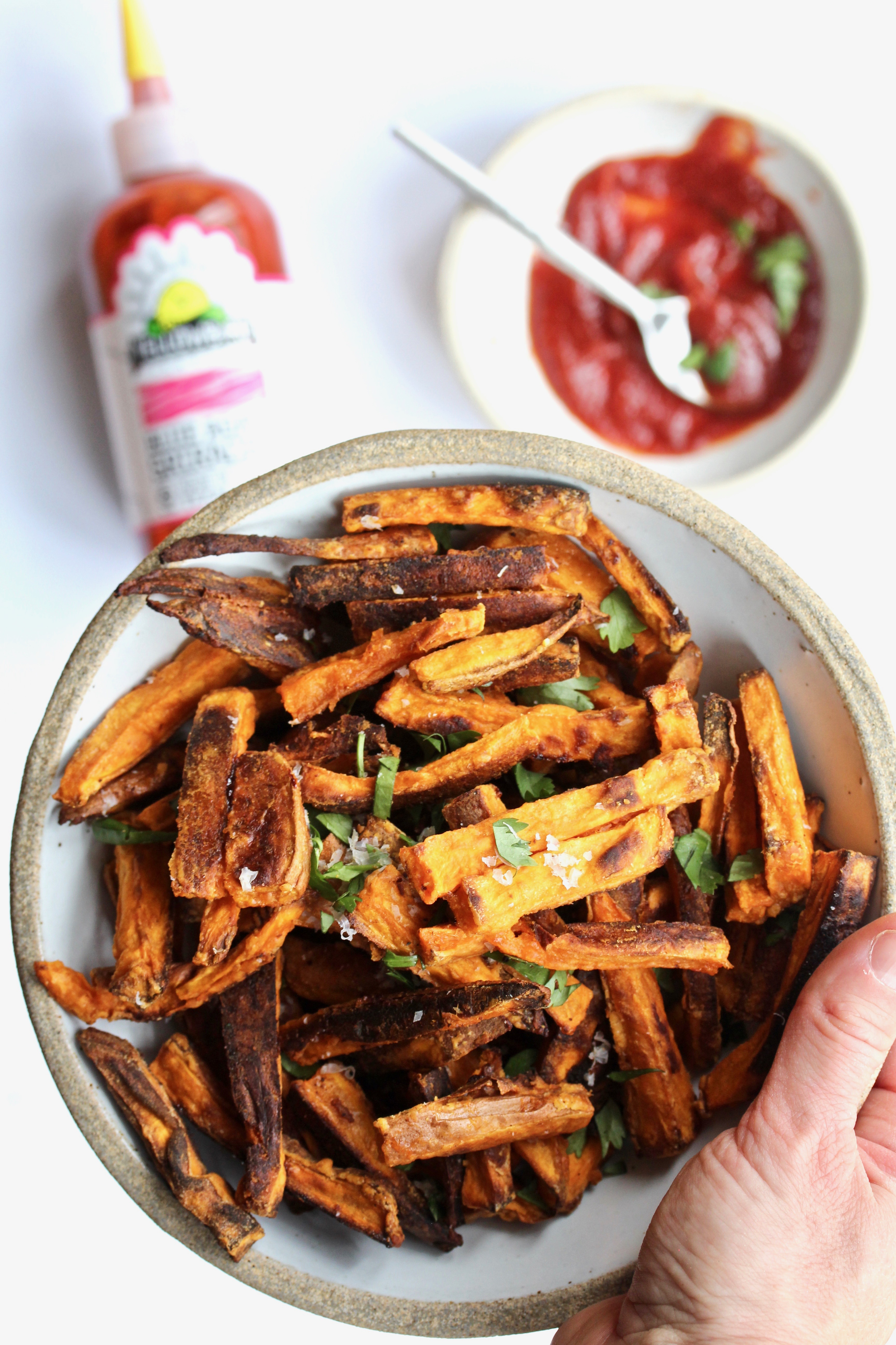 Sriracha Sweet Potato Fries