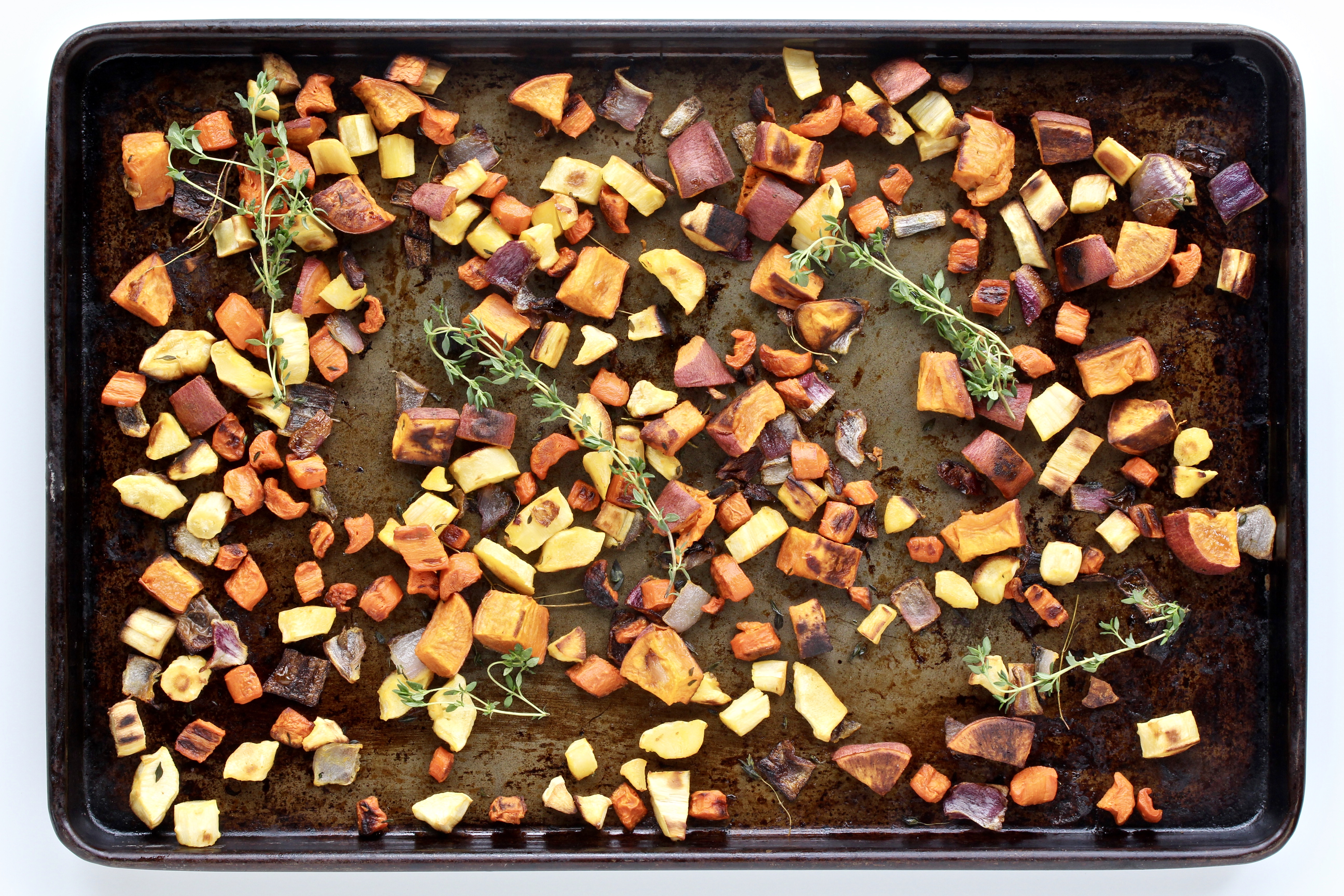 Easy Roasted Root Vegetables