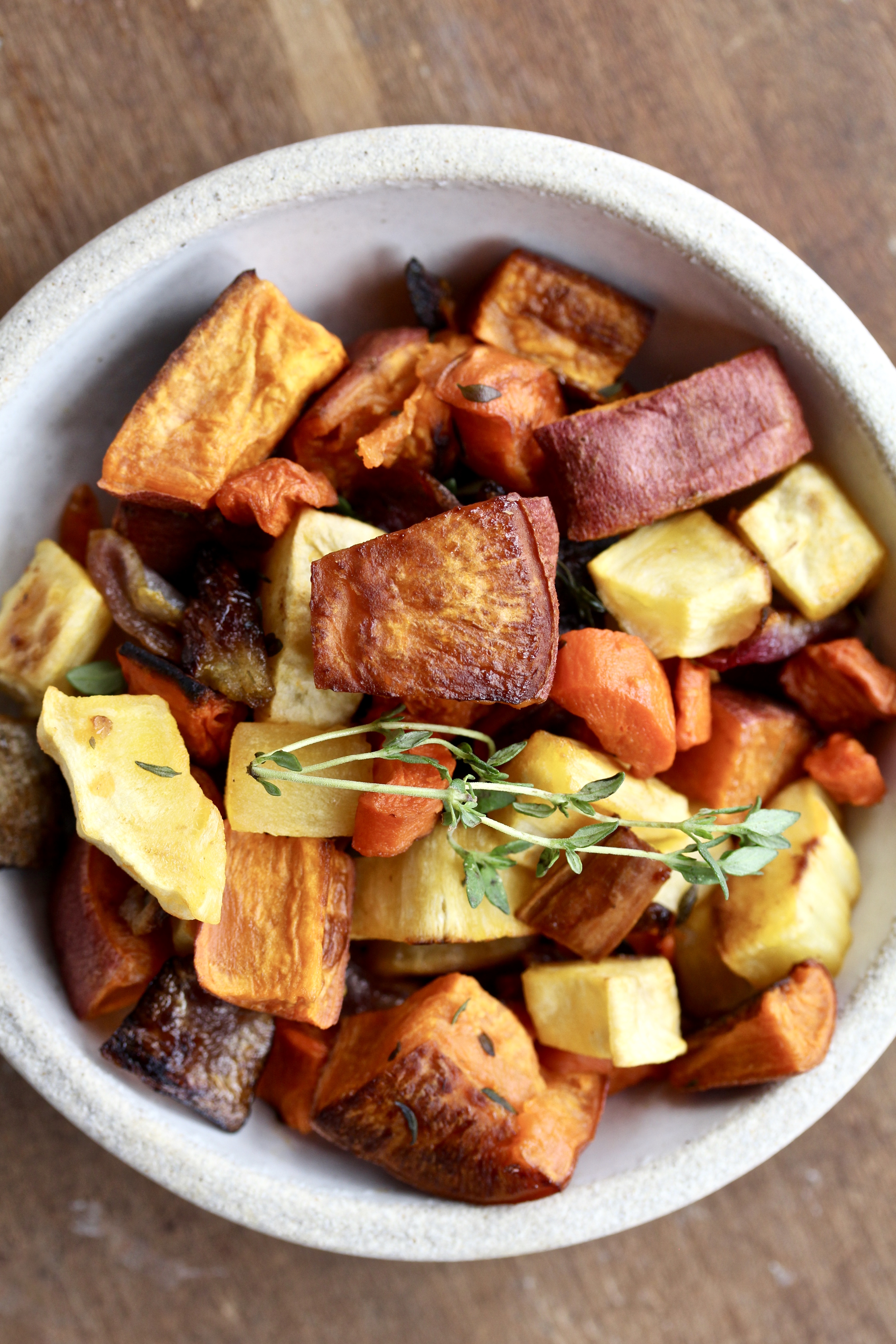 Easy Roasted Root Vegetables