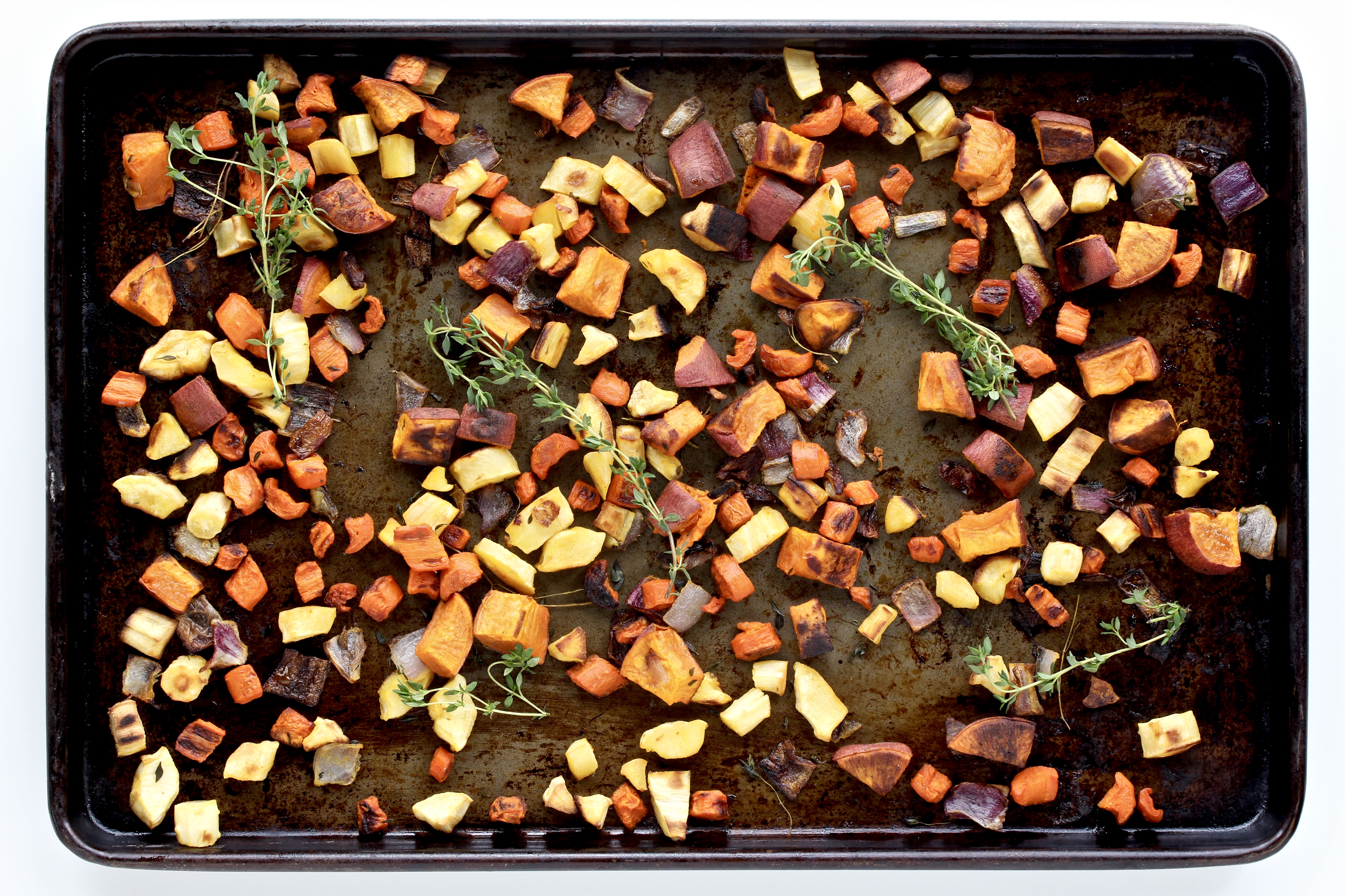 Easy Roasted Root Vegetables updated