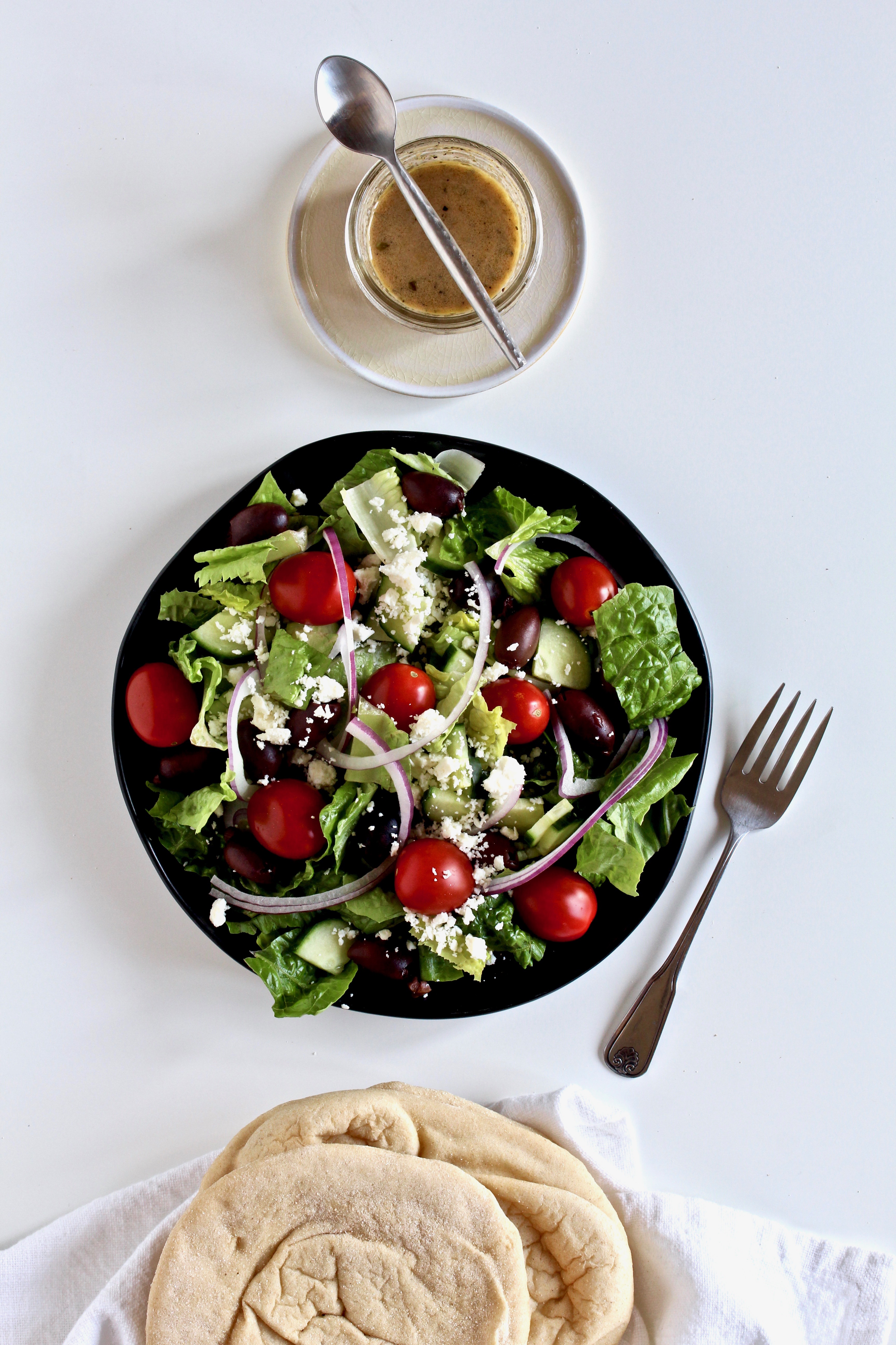 Greek Salad Pitas