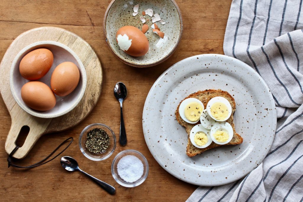 Learn how easy it is to hard boil eggs in 4 simple steps!